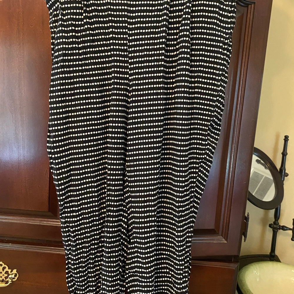 Alfani Black and White Patterned Skirt